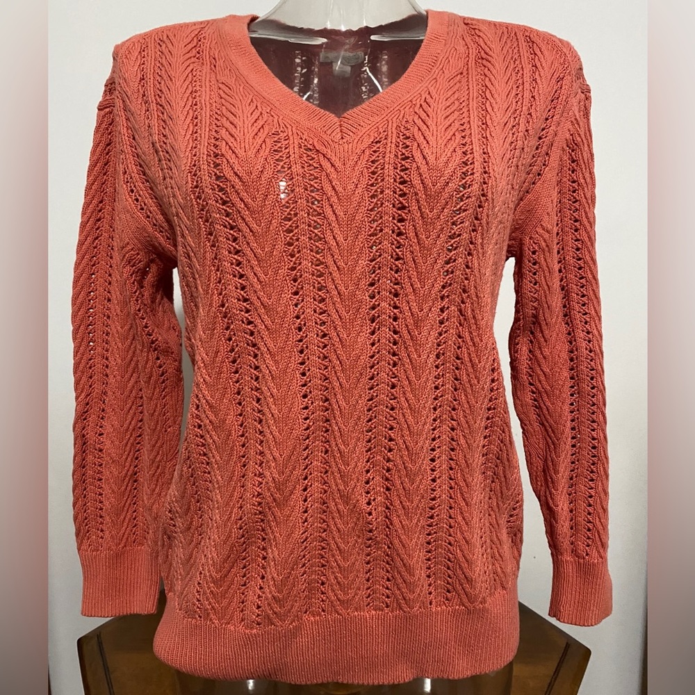 Gap cable knit sweater. Size X-Small. Color: Orange